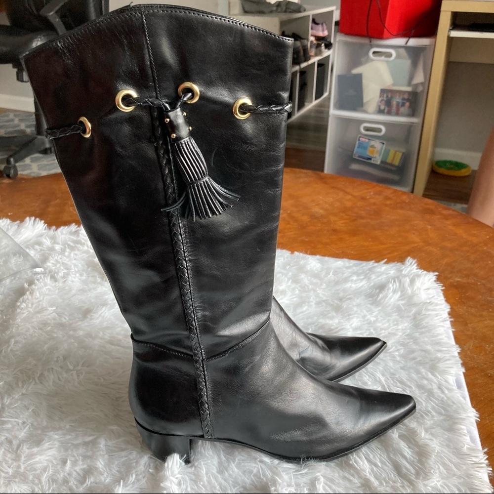 Marshall Fields Leather Classic Boot - Picture 5 of 7